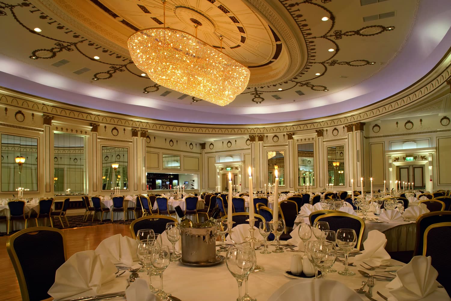 Dining at The Midland Restaurant and Grill in bradford
