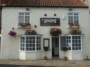 Dining at Singers Restaurant in tadcaster